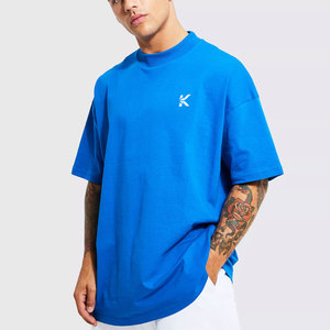Camiseta Oversize para Hombre, Corte Regular, 100% Algodón, Transpirable, Secado Rápido, Diseño Personalizado, Ropa Urbana para Exteriores - Product Image 1