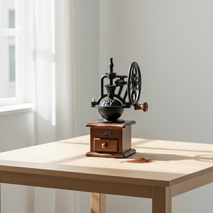 Molinillo de Café de Madera de Primera Calidad 3203035: Hierro Fundido + Plástico - Product Image 3