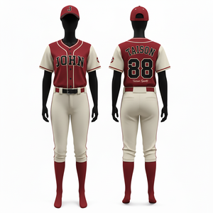 Uniforme de béisbol para mujer de malla de poliéster de alta calidad, jersey azul con rayas blancas y pantalón con paneles de mangas en contraste, logotipo sublimado. - Product Image 5