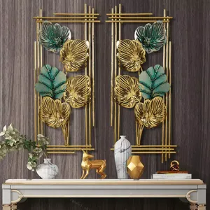 Décoration murale créative en métal, motif floral, pour la maison, design artistique, pour les fournisseurs en gros - Product Image 6