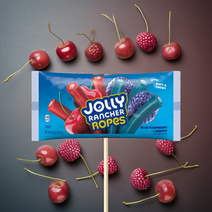Jolly Rancher Ropes, Caramelos Masticables de Frambuesa Azul y Cereza, Paquete a Granel, Caramelo con Sabor a Fresa Agridulce, 2026 Paquetes - Product Image 2