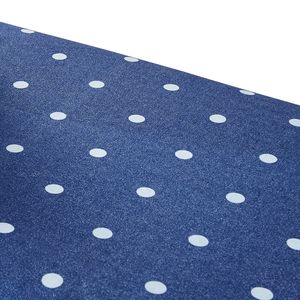 Asse da Stiro Rinforzata a 4 Strati con Rivestimento 100% Cotone e 10 Regolazioni, Vassoio Inferiore Portaoggetti per Viaggi - Product Image 1