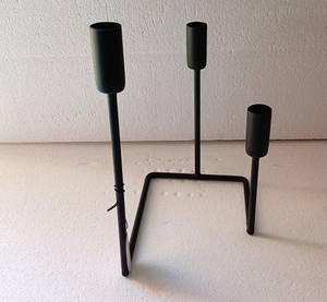High Demand Black Modern Luxury Handmade Metal <b>Candle</b> Holder Decorative <b>Candle</b> <b>Stick</b> Stand Tabletop Home Decoration - Product Image 6