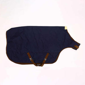 Manta para Caballo de Algodón/Nylon, Resistente, Transpirable e Impermeable, con Correas Ajustables, Diseño Ligero, Cálida para Todas las Estaciones, para Uso en Competencias - Product Image 1