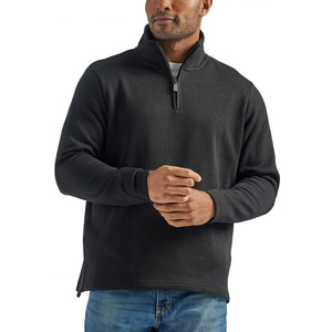 Nouvelle Arrivée Sweat-shirt Homme Demi-Zip Coupe Classique Séchage Rapide Design Personnalisé avec Broderie 3D Bonne Qualité Prix Personnalisé - Product Image 1