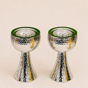 Metal Bakhoor Burner Arabic Mabkhara Stainless Steel Oud Burner Silver Hammered Censer for Ramadan Eid Home <b>Decor</b> - Product Image 5