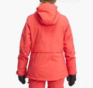 ชุดสกีกันลมคุณภาพสูงแบบ OEM สำหรับฤดูหนาว เป็นมิตรกับสิ่งแวดล้อม กันน้ำ ระบายอากาศได้ดี ตะเข็บเย็บแบบเต็มตัว พร้อมฮู้ด สำหรับผู้หญิง - Product Image 3