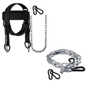 Harnais de tête premium pour entraînement du cou, équipement de gym avec sangles réglables, rembourrage en mousse confortable et construction robuste - Product Image 1