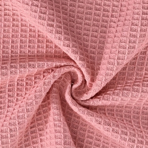 Pink Waffle Weave Table <b>Runner</b> and Napkin Set <b>Washable</b> Fabric Nordic Dining Decor - Product Image 4