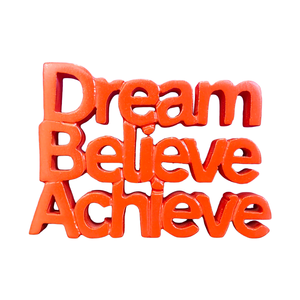 Artículo Decorativo Estético Motivacional con Frases de Sueños, Logros y Fe, para Mesa de Estudio, Escritorio de Oficina o Decoración de Habitaciones - Product Image 3