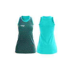 ชุดยูนิฟอร์มเน็ตบอลแบบซับลิเมชั่นคุณภาพสูง |   ชุดยูนิฟอร์มเน็ตบอลแบบซับลิเมชั่นพร้อมโลโก้ทีม ชื่อ และหมายเลข |   โพลีเอสเตอร์ที่ระบายอากาศได้ดี - Product Image 2