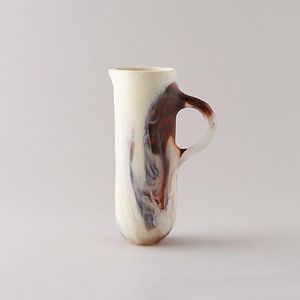 Decorative Resin Jug Marble Texture Luxury Beverage Jug for Dining Kitchen Use Eco-Friendly Dishwasher Safe BPA Free - Product Image 1