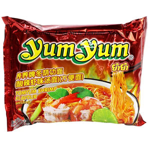 Yumyum Tom Yum Kung Fideos Instantáneos, Sopa de Camarones Picante y Ácida, Curry Verde en Bolsa - Product Image 5