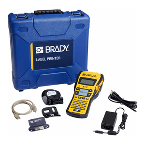ชุดเครื่องพิมพ์ฉลากพกพา Brady M410 สำหรับฉลากห้องปฏิบัติการและฉลากสายไฟแบบติดเองได้อย่างทนทาน - Product Image 1