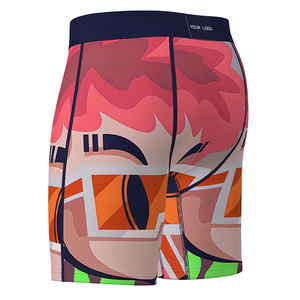 Calzoncillos bóxer de compresión para hombre, estilo nuevo, venta al por mayor, cintura elástica, pantalones cortos de gimnasio, ropa interior deportiva - Product Image 4