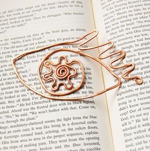 Vintage Copper Bookmark Premium Quality Reading Marker Designed For Everyday <b>Book</b> Reading Activities - Product Image 5