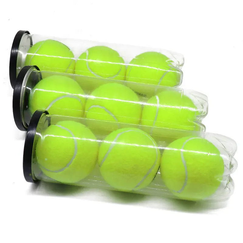 OEM Premium Qualität niedrigen Preis perfekte Bounce Match Ball Tube Pack Tennisball