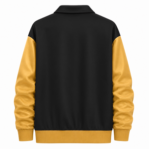 Custom NCBW Coalition <b>Women</b> Windbreaker embroidered logo blue & gold Casual Style for female with polyester lining - Product Image 3
