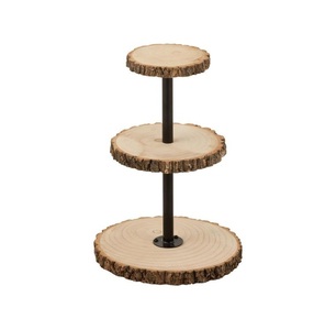 Premium Round Metal Cake <b>Stand</b> for Cakes <b>Cupcakes</b> Desserts and Pastries with Stylish Finish for Event Tables - Product Image 2