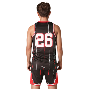 Uniforme de Baloncesto Personalizado de Alta Calidad, Conjunto de Uniforme de Baloncesto, Camiseta de Malla y Pantalones Cortos Transpirables de Secado Rápido, Ropa Deportiva de Equipo con Logotipo - Product Image 2