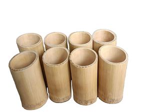 Tubes en bambou brut réutilisable, prix le plus bas, vente en gros, grande quantité, pour la cuisson, Tube naturel pour la cuisson à la vapeur du riz - Product Image 2