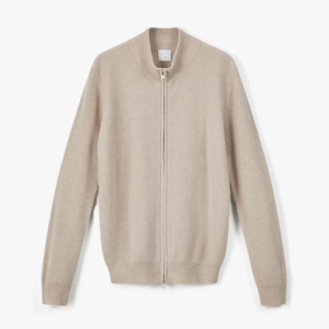 Customized Logo Solid Color Winter Casual <b>Long</b> Sleeve <b>Cardigan</b> Sweaters Wholesale Rib Knit Zipper Sweater for <b>Men</b> - Product Image 2
