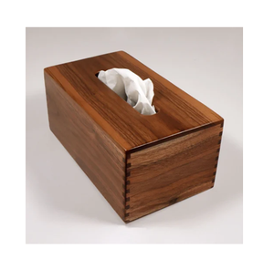 Boîte à mouchoirs en bois sur mesure à prix abordable, multifonctionnelle, avec logo personnalisé, écologique, pour la décoration de table à la maison - Product Image 2