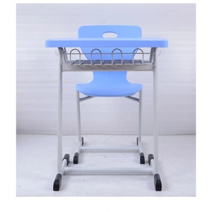 Conjunto de pupitre y silla para estudiantes escolares - Product Image 6
