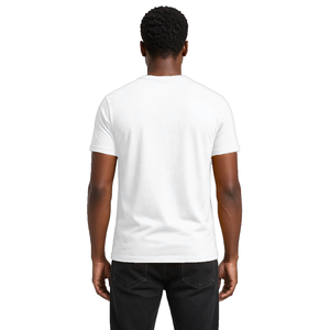 <b>White</b> <b>Men</b>’s <b>Short</b> <b>Sleeve</b> Crewneck T-<b>Shirt</b> with Greek Letter Crest Graphic Casual Fraternity Cotton Tee for College Campus - Product Image 2