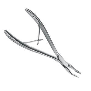 Rongeur Ortopédico de Acero Inoxidable de 18 cm, Instrumento Quirúrgico Manual Clase I con Certificación CE, Herramienta Médica Reutilizable - Product Image 1