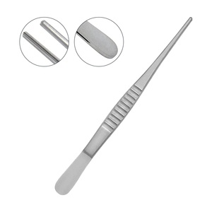 คีมจับเนื้อเยื่อแบบไม่ทำให้เกิดการบาดเจ็บ DeBakey ขนาด 18 ซม. ผลิตจากเหล็กกล้าไร้สนิมคุณภาพสูง ชุดเครื่องมือคีมจับหลอดเลือดแบบใช้มือสำหรับการผ่าตัดหัวใจและหลอดเลือด - Product Image 3