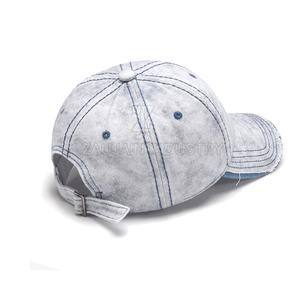 Sombreros de mezclilla personalizados, gorros ajustables de primera calidad, sombreros de mezclilla elegantes para eventos promocionales, tiendas minoristas y colecciones de moda. - Product Image 4