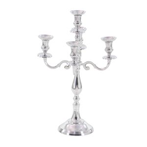 Unique Aluminum Candelabra Centerpiece Candle Stand for Banquet Hall and Dining Table Decoration - Product Image 4