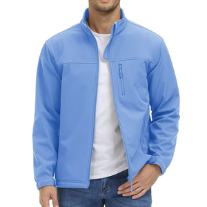 Custom Design Wholesale Men Softshell <b>Jackets</b> <b>Zip</b> <b>up</b> Soft Shell <b>Jacket</b> Made in Pakistan - Product Image 2