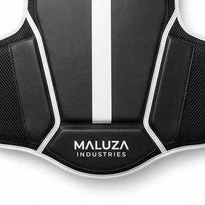 MALUZA INDUSTRIES Protège-poitrine de boxe personnalisé en cuir, protection des côtes durable, armure corporelle multicouche pour arts martiaux et MMA - Product Image 4