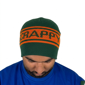 Casquettes en laine mélangée personnalisées avec logo OEM, service de fabrication sur mesure, respirantes, imperméables, ajustables, casquettes en jacquard pour hommes - Product Image 3