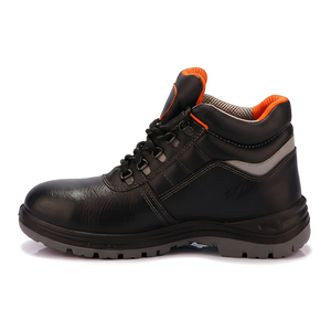Protective <b>Safety</b> <b>Shoes</b> Leather Steel Toe Work Boots Slip Resistant <b>Lightweight</b> Industrial Footwear <b>for</b> Men <b>Women</b> Factory <b>Safety</b> - Product Image 2