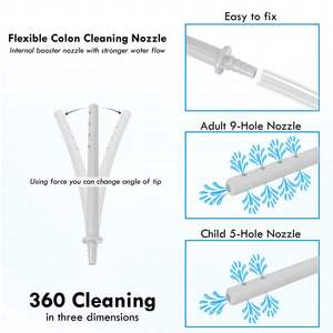 Kit d'Enema pour Adultes et Enfants 1500ml à Usage Domestique avec Tube Flexible pour l'Estomac - Product Image 2