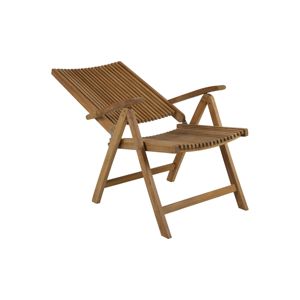 Chaise de salle à manger inclinable d'extérieur en teck massif, pliable, écologique, imperméable, durable et moderne de qualité supérieure pour la maison - Product Image 2