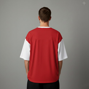 Camisetas de Hombre al por Mayor, 100% Algodón, Alta Calidad, Logotipo Bordado Personalizado, Hombros Caídos, Estilo Hip Hop, Ecológicas, de Secado Rápido - Product Image 6