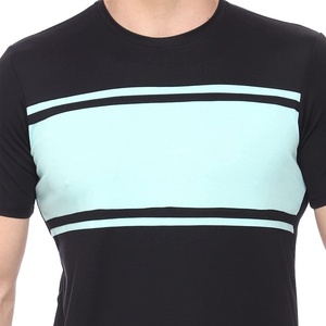 Camisetas de Hombre al Por Mayor de Poliéster/Algodón para Moda Casual, Calidad Premium, Diseño de Patrón Sólido, Camisetas de Hombre para Uso Diario - Product Image 2