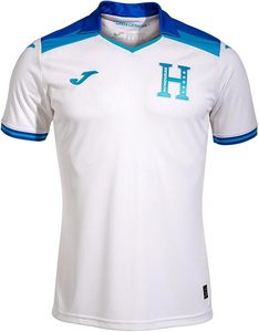 s Soccer Jersey Men <b>White</b> Blue Embroidered H Logo Turn-down Collar Short Sleeve Breathable Polyester Sports Apparel - Product Image 4