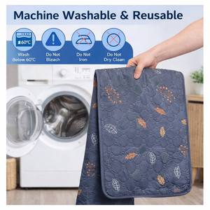 Alfombrilla absorbente y lavable de malla transpirable de secado rápido, nueva, OEM, de gran venta, para orina de perro y entrenamiento de mascotas, para uso en el hogar y jaulas. - Product Image 5