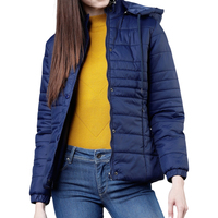 Nouvelles Vestes Courtes Matelassées pour Femmes Hiver 2027 – Blousons Décontractés à Capuche pour l'Extérieur
