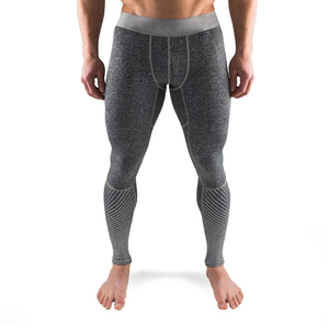 High Quality Men's Gym Fitness Yoga Leggings 2026 Latest Model Print Elastic Waist Seamless Tights Anti-Bacterial Breathable - Product Image 1