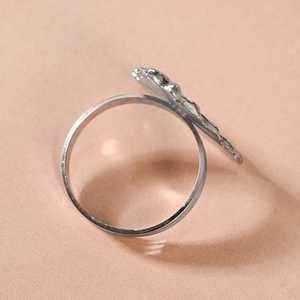 Juego de 6 Anillos para Servilletas de Latón de Estilo Americano Vintage, Duraderos y de Lujo, con 4.5 cm de Ancho, para Bodas y Restaurantes - Product Image 3