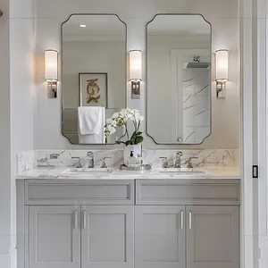 Premium Metal Handmade Wall Mirror Artistic Luxury Home Décor Accent Mirror for Modern Interior Design ProjectsContemporary - Product Image 3