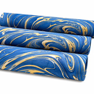 Premium <b>Handmade</b> Marble <b>Paper</b> with vibrant swirl patterns for crafts packaging stationery and creative projects - Product Image 1
