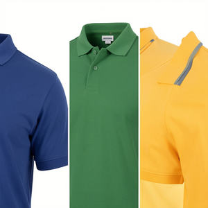 Camisetas Polo para Hombre de Alta Calidad, Camiseta Polo de Algodón con Diseño Sólido y Manga Corta, Calidad de Marca - Product Image 2