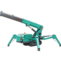 Grue araignée de capacité 3T-8T : idéale pour les levages en intérieur et les travaux en espaces restreints